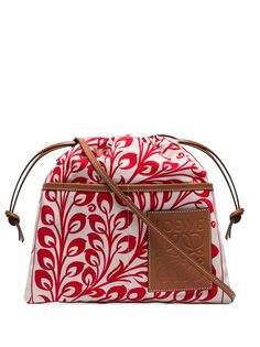 Loewe клатч с принтом