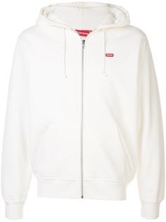Supreme худи на молнии с логотипом