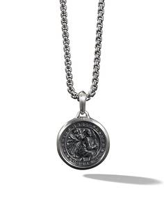 David Yurman серебряный амулет St. Christopher