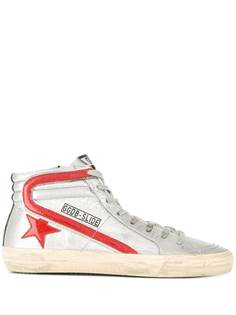 Golden Goose высокие кеды Slide