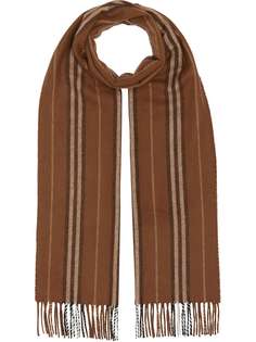Burberry кашемировый шарф в полоску Icon Stripe