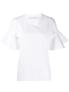 Victoria Beckham футболка с расклешенными рукавами