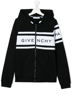 Givenchy Kids худи из джерси с логотипом