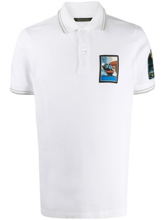 Mr & Mrs Italy рубашка-поло с контрастной нашивкой