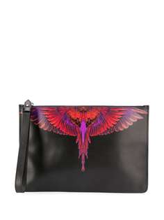 Marcelo Burlon County of Milan клатч Wings прямоугольной формы