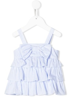 Lapin House ярусная блузка в полоску