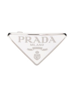 Prada брошь с логотипом