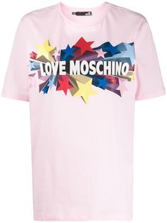 Love Moschino футболка с логотипом