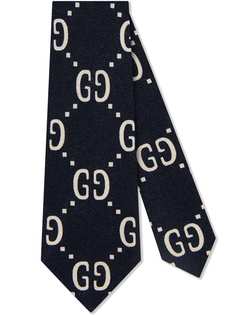 Gucci Kids галстук с логотипом GG
