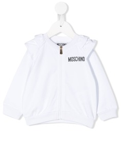 Moschino Kids бомбер с логотипом