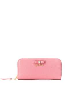 Miu Miu кошелек с круговой молнией