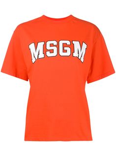 MSGM logo print T-shirt