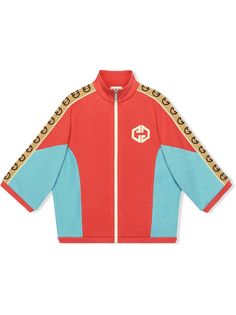 Gucci Kids толстовка с логотипом Interlocking G