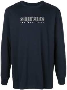 Supreme футболка с логотипом