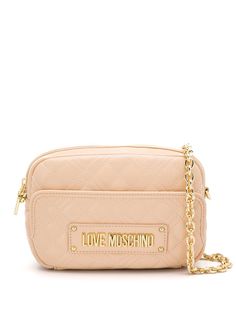 Love Moschino quilted logo crossbody bag
