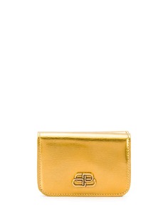 Balenciaga мини-кошелек с логотипом BB