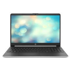 Ноутбук HP 15s-fq1001ur, 15.6", Intel Core i3 1005G1 1.2ГГц, 4Гб, 256Гб SSD, Intel UHD Graphics , Free DOS, 8KM98EA, серебристый/черный