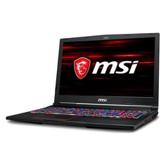 Ноутбук MSI GE63 Raider RGB 8SE-234RU, 15.6", IPS, Intel Core i7 8750H 2.2ГГц, 16Гб, 1000Гб, 256Гб SSD, nVidia GeForce RTX 2060 - 6144 Мб, Windows 10, 9S7-16P722-234, черный