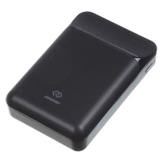 Внешний аккумулятор (Power Bank) Digma DG-10000-SML-B, 10000мAч, черный