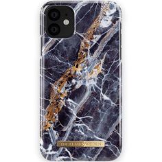Чехол iDeal Of Sweden iPhone 11 Midnight Blue Marb