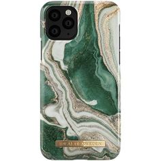 Чехол iDeal Of Sweden iPhone 11 Pro Golden Jade Marble