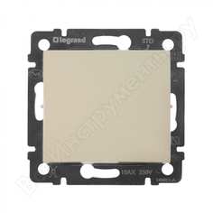 Перекрестный переключатель legrand diy valena крем 1-клавишный 695608
