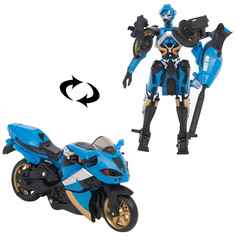 Трансформер Игруша Робот-машина (голубой)