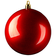 Елочное украшение ErichKrause Рубин 10х10х10 см