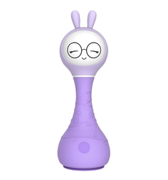 Развивающая игрушка Alilo Умный зайка R1 (фиолетовый) 16 см