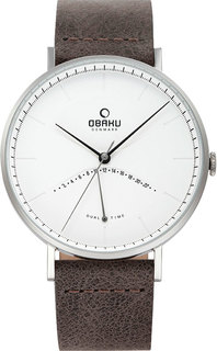 Мужские часы в коллекции Leather Мужские часы Obaku V213GUCIRJ