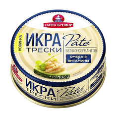Икра трески Санта Бремор Pate 90 г