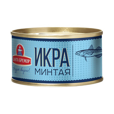 Икра минтая Санта Бремор деликатесная Люкс 130 г