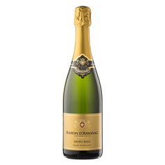 Игристое вино Baron dArignac Blanc de Blancs Demi-Sec 0,75 л