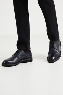 Синие полуботинки из кожи Barrett