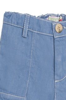 Синие шорты с контрастной строчкой Bonpoint