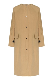 Утепленное пальто бежевого цвета Kassl Editions