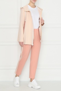 Розовые брюки с лампасами Marina Rinaldi