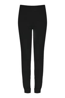 Черные брюки из плотного трикотажа Marina Rinaldi