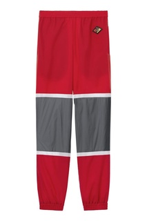 Красные спортивные брюки Burberry