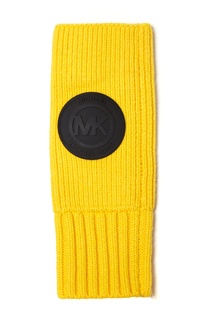 Перчатки ярко-желтого цвета Michael Kors