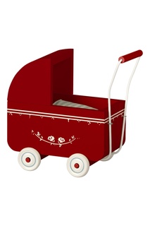 Красная игрушечная коляска Maileg