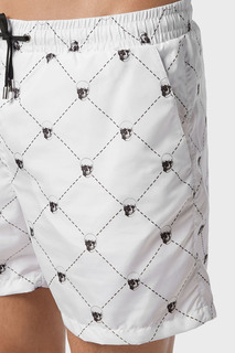 Белые шорты с черепами Philipp Plein
