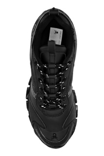 Черные кроссовки с контрастной отделкой Philipp Plein