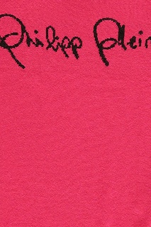 Ярко-розовый джемпер с логотипом Philipp Plein Kids