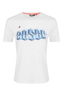 Белая футболка с 3D принтом Bosco Fresh