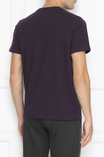 Фиолетовая футболка с принтом Bosco Fresh