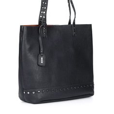 Черная сумка шоппер с дополнительной сумкой внутри Remonte