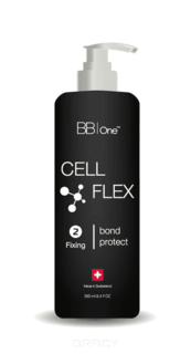 Domix, CellFlex BBOne Укрепляющий концентрат Защита связей в волосах при химических воздействиях, реконструкция Шаг 2, 10 мл