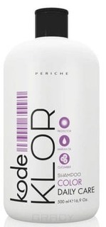 Periche, Kode Шампунь для окрашенных волос Klor Shampoo Daily Care Периче, 1000 мл
