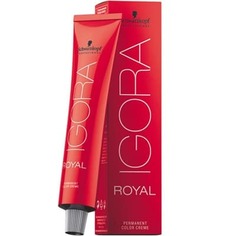 Schwarzkopf Professional, Игора Роял Краска для волос Igora Royal Шварцкопф (палитра 97 цветов), 60 мл 1-1 Черный сандрэ
